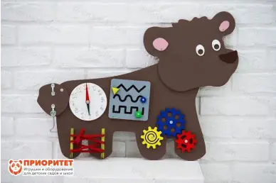 Бизиборд «Мудрый мишка» №2