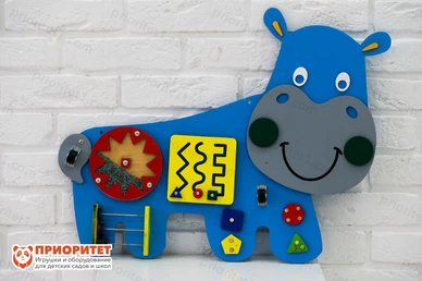 Бизиборд «Милый бегемотик» №2