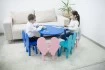 Детские стулья Ангелочки разных цветов и стол