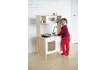 Деревянная детская кухня как у мамы вид сбоку