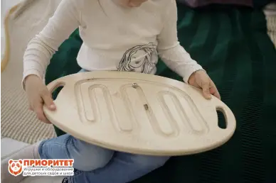 Тактильно-развивающая панель-лабиринт «Самый ловкий»