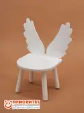 Стул детский «Крылья ангела» белый1
