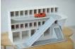 Парковка для хранения игрушечных машинок Гаражик вид спереди