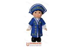 Кукла «Веснушка» мальчик (Казахский костюм)