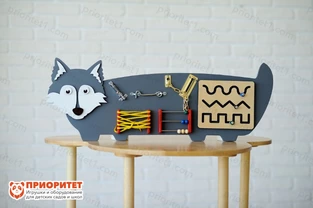 Бизиборд «Серенький волчок» Бизиборд «Серенький волчок»