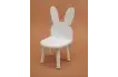 Стул «Зайчик» белый-001