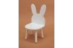 Стул «Зайчик» белый-001