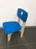 Синий стул для ребенка вид слева