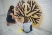 Развивающая панель для детей Времена года с листьями и цветами