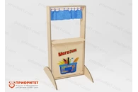 Тактильно-развивающая ширма «Идем в магазин»