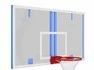 Игровой баскетбольный щит из огстекла (180x105)