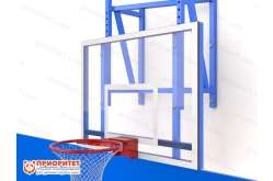 Тренировочный баскетбольный щит из огстекла с регулировкой высоты (120x90)
