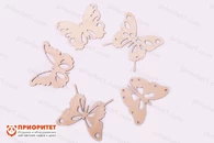 Деревянная заготовка для рисования на воде ЭБРУ «Бабочки»