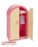 Шкаф для кукол «Маленькая принцесса» розовый1