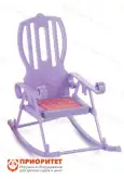 Кресло-качалка для кукол «Маленькая принцесса» сиреневое1