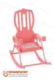 Кресло-качалка для кукол «Маленькая принцесса» розовое1