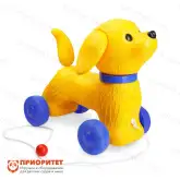 Детская игрушечная каталка Собачка Шарик1