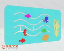 Дидактическая панель «Рыбки в океане»