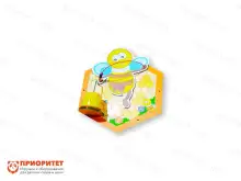 Бизиборд «Пчелиные соты» модуль №11