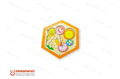 Бизиборд «Пчелиные соты» модуль №5