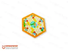 Бизиборд «Пчелиные соты» модуль №61