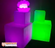 Беспроводной световой пуф1