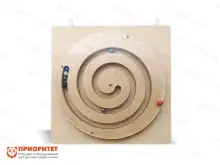 Тактильно-развивающая панель-лабиринт «Колесо»1