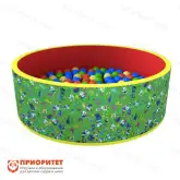Сухой бассейн с шариками (100 шт) «Веселая полянка»1