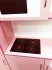 Детская кухня Фантазия розовая с плитой и микроволновкой