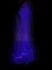 Фиброоптический душ звездопад синий