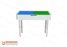 Лего-стол для конструирования «Юный инженер» (белый)1