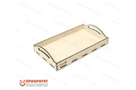 Поднос Монтессори фанерный (25х15х3 см)