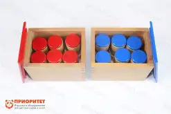 Игровой набор Монтессори «Шумовые коробочки»1