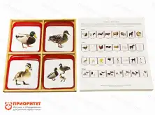 Комплект карточек Монтессори «Семья животных»1
