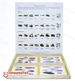 Комплект карточек Монтессори «Типы транспорта»1