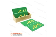 Игровой набор Монтессори «Английский язык. Диграфы»