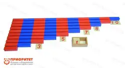 Игровой набор Монтессори «Числовые штанги»1