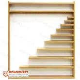 Большой деревянный стенд Монтессори1