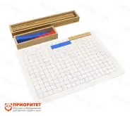 Игровой набор Монтессори «Игра с полосками на вычитание»1