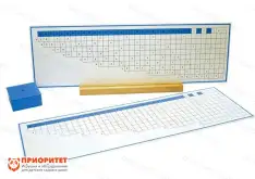 Игровой набор Монтессори «Рабочие и контрольные карты для деления»1