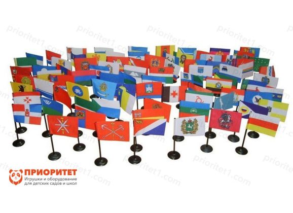Игровой набор Монтессори «Флаги субъектов Российской Федерации»