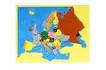 Игровой набор Монтессори «Карта Европы»