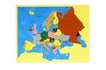 Игровой набор Монтессори «Карта Европы»