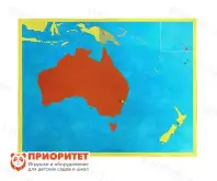 Игровой набор Монтессори «Карта Океании»1