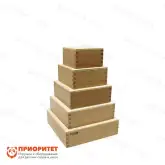 Пирамидка Монтессори «Вкладывающиеся коробочки»1