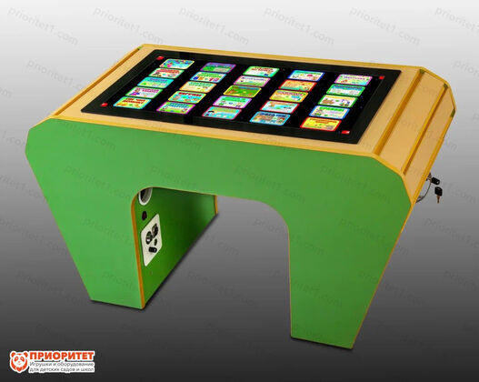Интерактивный развивающий стол «Зебрано micro» 2