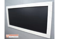 Меловая доска с рамкой «Белый глянец»