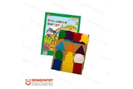 Игра «Эталонные фигуры Ларчик» (ковролин, 8 цветов)