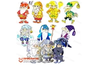 Комплект персонажей «Гномы» (10 шт, магнит)