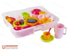 Комплект посуды и деревянных овощей для детского сада №2 (60 шт)1